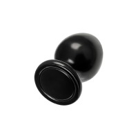 Анальная втулка TOYFA POPO Pleasure Cetus α, PVC, черная, 11,5 см, Ø 6,2 см