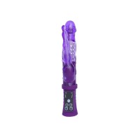 Анально-вагинальный вибратор A-Toys by TOYFA на присоске, фиолетовый, 22 см