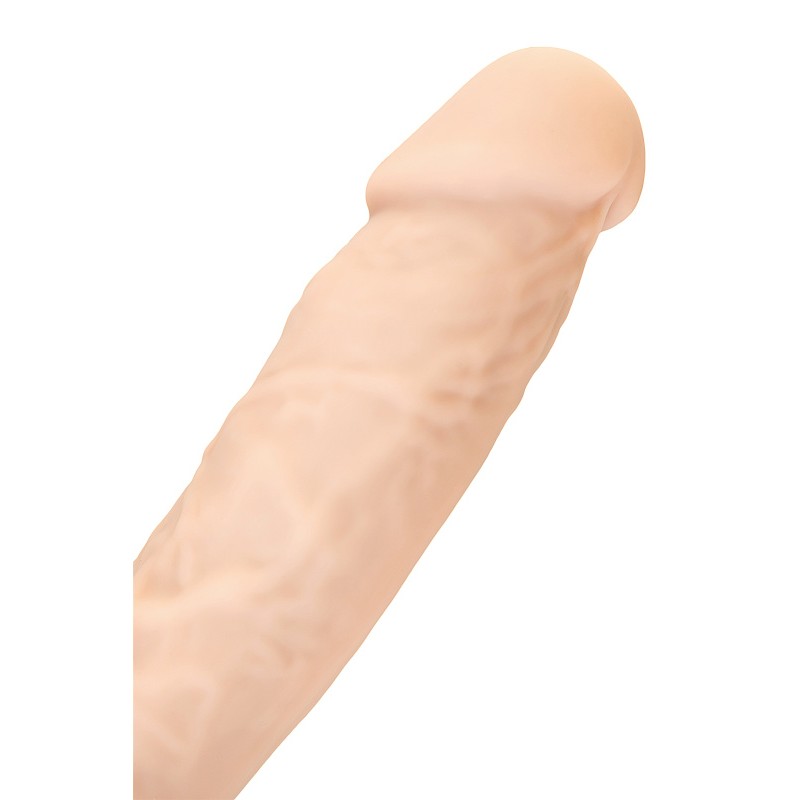 Фаллоимитатор RS Silicone Charlie H с уникальным материалом, телесный, 18 см