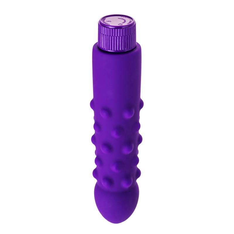 Нереалистичный вибратор TOYFA A-Toys, силикон, фиолетовый, 17 см