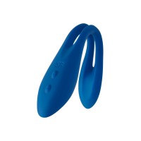 Гибкий вибратор с фиксацией формы Satisfyer Elastic Game, синий, 20 см