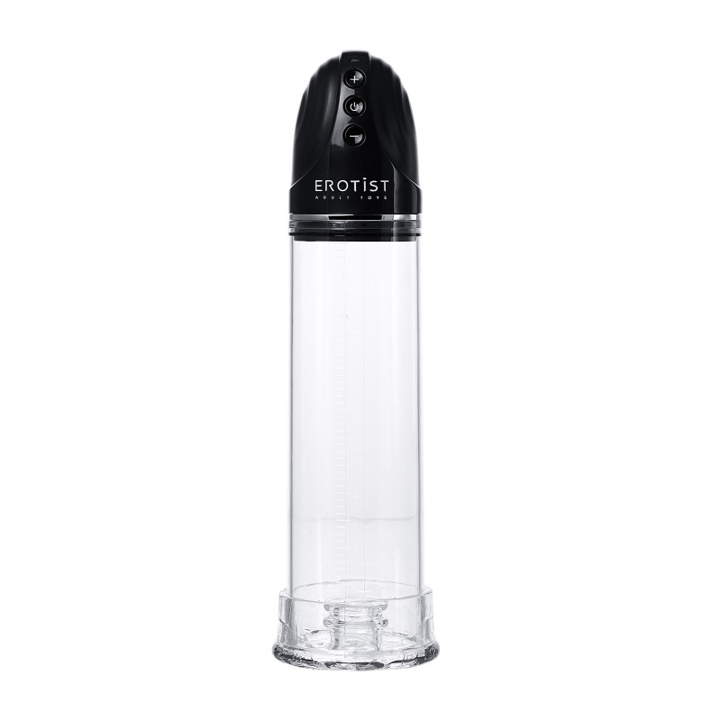Помпа для пениса Erotist Man up pump, ABS пластик, прозрачная, 30 см