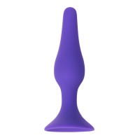 Анальная втулка A-Toys by TOYFA, силикон, фиолетовая, 11,3 см
