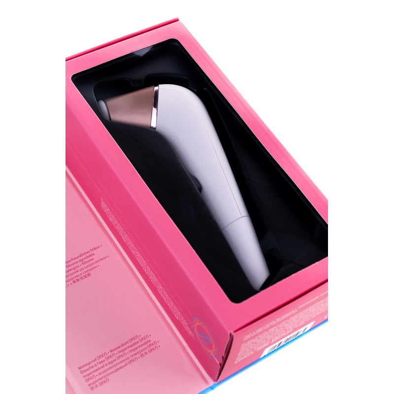 Вакуум-волновой бесконтактный стимулятор клитора Satisfyer Number Two, ABS пластик, белый, 17 см