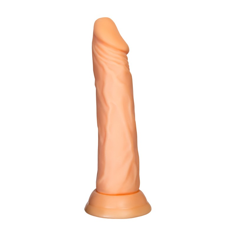 Реалистичный фаллоимитатор A-Toys by TOYFA Toon, TPE, телесный, 20 см