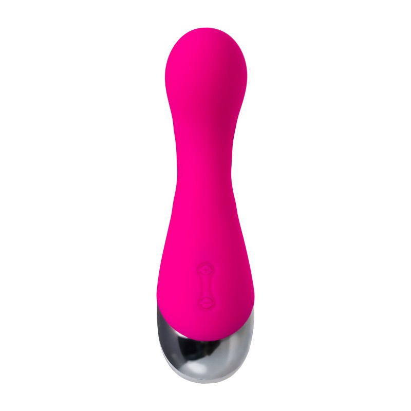 Стимулятор точки G L'EROINA Rolly, силикон, розовый, 15 см