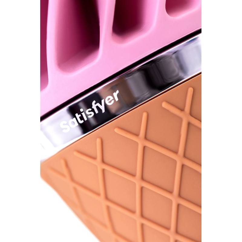 Спиннатор Satisfyer Sweet Treat , силикон, розовый, 10,4 см.