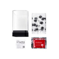 Нереалистичный мастурбатор TENGA Crysta  Ball, TPE, прозрачный, 15,5 см
