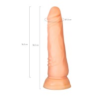 Реалистичный фаллоимитатор A-Toys by TOYFA Ramp, TPE, телесный, 18 см