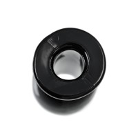 Анальная втулка TOYFA Basic S, TPE, чёрная, 6 см