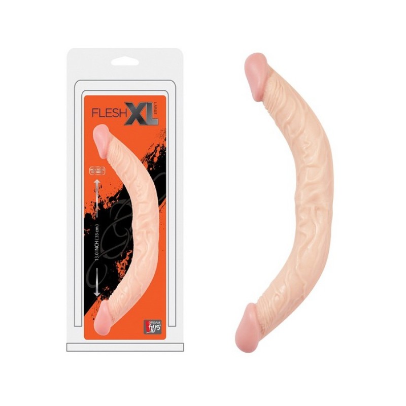 Фаллоимитатор реалистичный двойной FLESHXL 13 INCH DOUBLE DONG 33 см