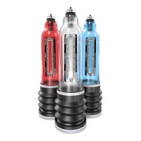 Гидропомпа Bathmate HYDROMAX7, ABS пластик, голубая, 30 см (аналог Hydromax X30)