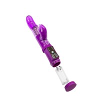 Вибратор с клиторальным стимулятором A-Toys by TOYFA, TPR, фиолетовый, 22,5 см