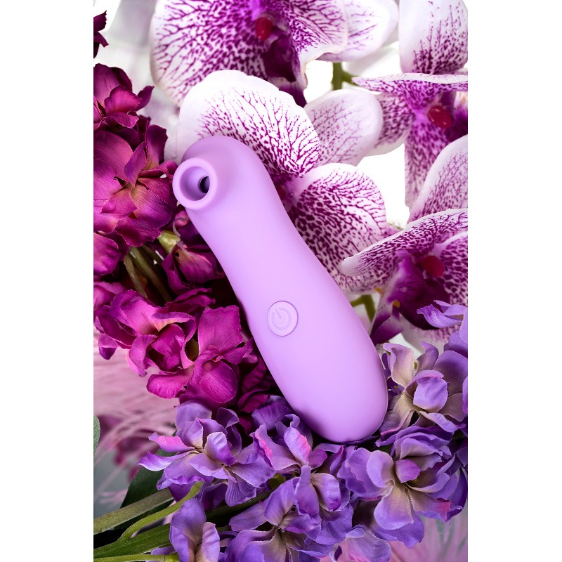 Вакуум-волновой стимулятор клитора Flovetta LILAC, ABS пластик, фиолетовый, 12,5 см