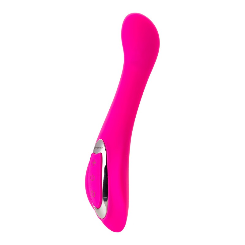 Вибратор Nalone Touch, силикон, розовый, 20 см