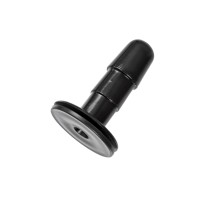 Трусики для страпона RealStick Strap-On Onyx, экокожа, черные