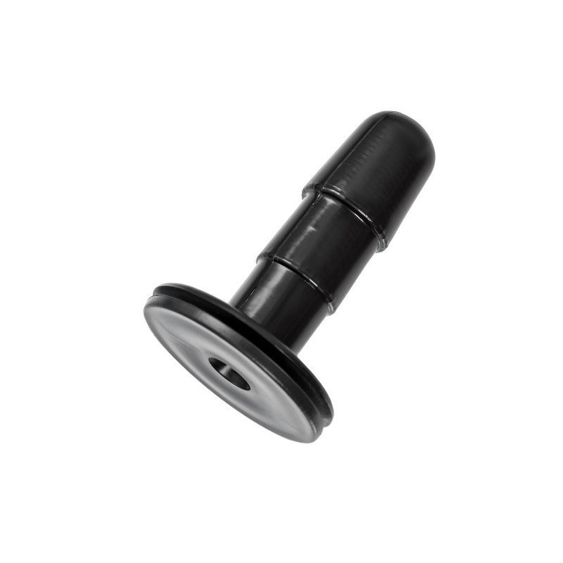 Трусики для страпона RealStick Strap-On Onyx, экокожа, черные