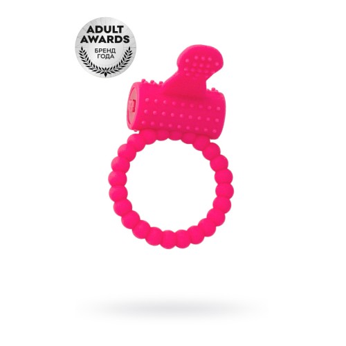 Эрекционное кольцо на пенис A-Toys by TOYFA Cion, силикон, розовый, Ø 3,5 см