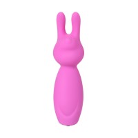 Минивибратор Eromantica PUSS, силикон, розовый, 8,5 см