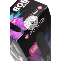 Вибратор Mystim Hop Hop Bob с электростимуляцией, силикон, черный, 16,5 см