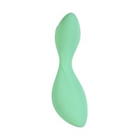 Анальная вибровтулка Satisfyer Trendsetter Connect App, зеленая, 11,3 см