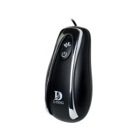 Анальная втулка G Point D-PENG, силикон, черный, 12,3 см