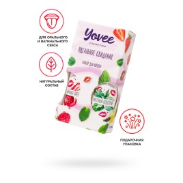 Набор гелей-смазок Yovee для любви (721003+721005), вкусовые (клубника+мята), 2х100 мл