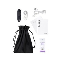 Клиторальный стимулятор WE-VIBE Moxie силикон, черный, 9,2 см