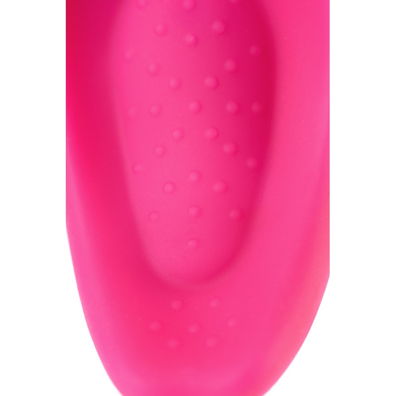 Клиторальный вибратор в трусики JOS FLIRTY, силикон, розовый, 9,3 см