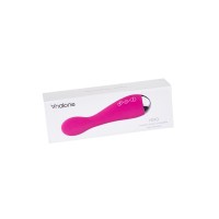 Нереалистичный вибратор Nalone Yoyo, силикон, розовый, 17 см