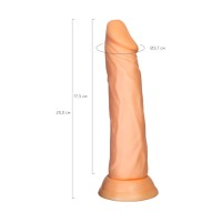 Реалистичный фаллоимитатор A-Toys by TOYFA Toon, TPE, телесный, 20 см