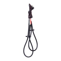 Лассо для пениса Mystim Rodeo Robin, электростимуляция, силикон, черный, 42см