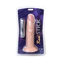 Вибратор RealStick Nude реалистичный, PVC, телесный, 7 режимов вибрации, 19,5 см