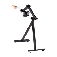 Секс-машина Diva Robotic, с двумя насадками, металл, черная, 120 см