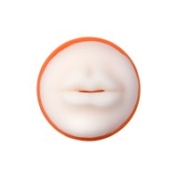 Мастурбатор A-Toys by TOYFA Nilla, рот, TPE, оранжевый, 14 см