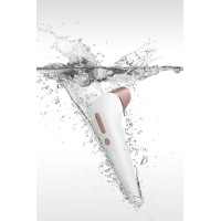 Вакуум-волновой бесконтактный стимулятор клитора Satisfyer Number Two, ABS пластик, белый, 17 см