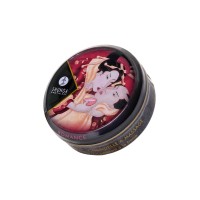 Массажное аромамасло в виде свечи Shunga «Романтика.Шампанское и клубника» (Romance), 30 мл