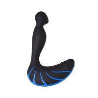 Стимулятор простаты Erotist Third, силикон, черный, 15,7 см