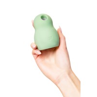 Вакуумный стимулятор клитора с вибрацией Satisfyer Pro To Go 1, мятный, 9 см