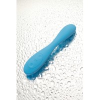 Стимулятор точки G с фиксацией формы Satisfyer G-Spot Flex 4+ Connect App, голубой, 19,5 см