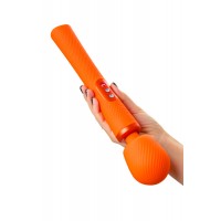 Изображение Fun Factory, Германия Вибромассажер Fun Factory VIM VIBRATING WAND, силикон, оранжевый, 31,3 см