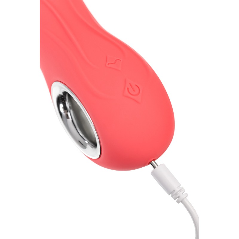 Стимулятор с функцией UP&DOWN Flovetta Flox, силикон, коралловый, 21,5 см