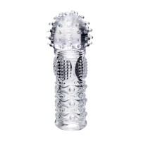 Насадка на палец A-Toys by TOYFA Hicks, TPE, прозрачный 8,5 см