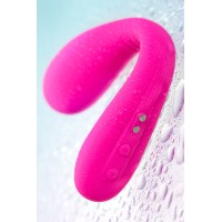 Многофункциональный стимулятор для пар LOVENSE Quake (Dolce), силикон, розовый, 20 см