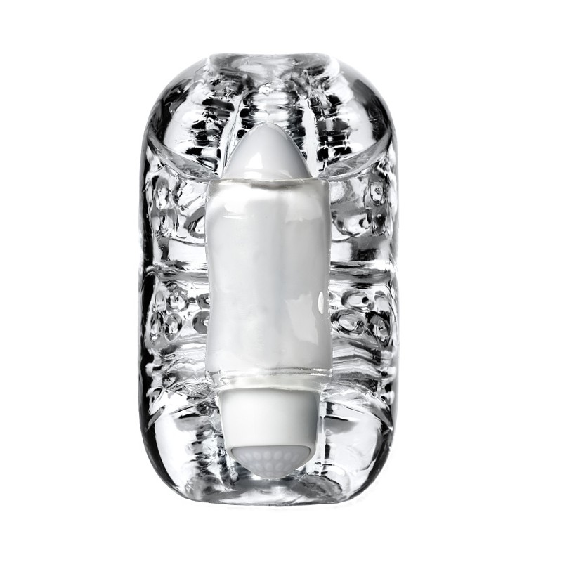 Мастурбатор нереалистичный Lingam by TOYFA Khani, TPE, прозрачный, 9 см