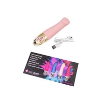 Вибратор Mystim Right on Ron силикон, розовый, 16,5 см