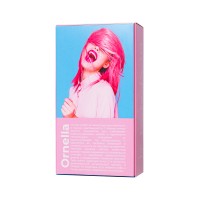 Массажер 3 в 1 Eromantica Ornella, розовый, силикон, 21,5 см