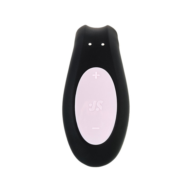 Фото Satisfyer, Германия Многофункциональный стимулятор для пар Satisfyer Double Joy Connect App, силикон, чёрный, 9,14 см