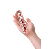 Нереалистичный фаллоимитатор Sexus Glass, стекло, прозрачный, 18 см