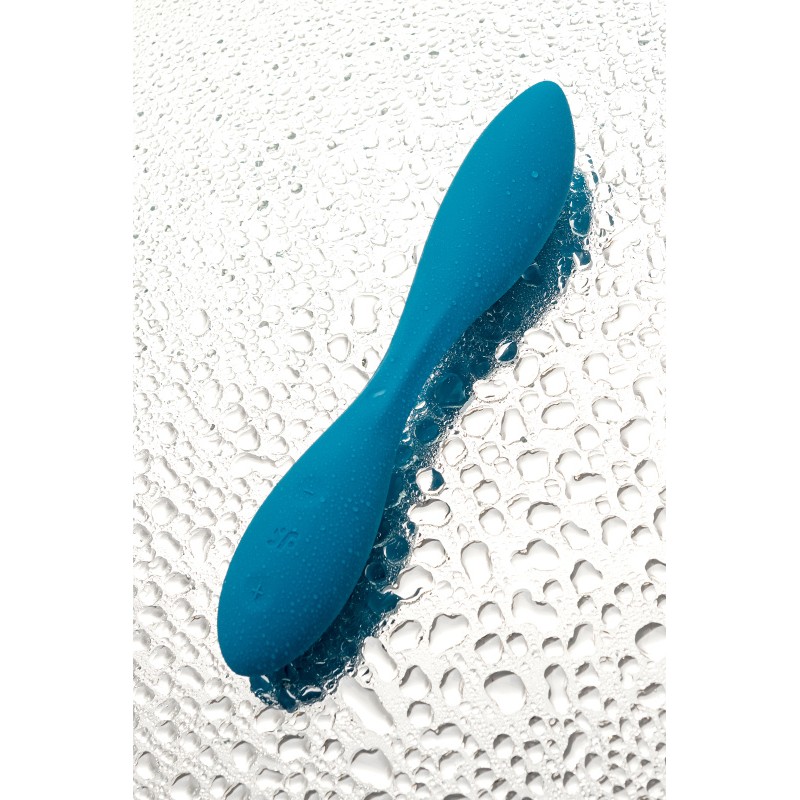 Стимулятор точки G с фиксацией формы Satisfyer G-Spot Flex 1, бирюзовый, 19,5 см